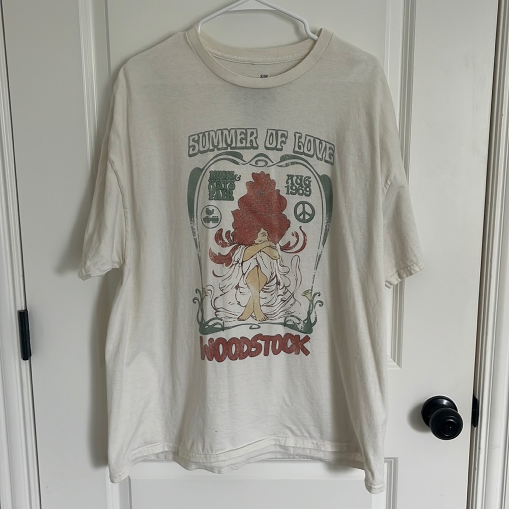 Oversized Woodstock Tee